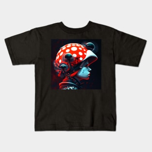 Mushroom girl 25 Kids T-Shirt